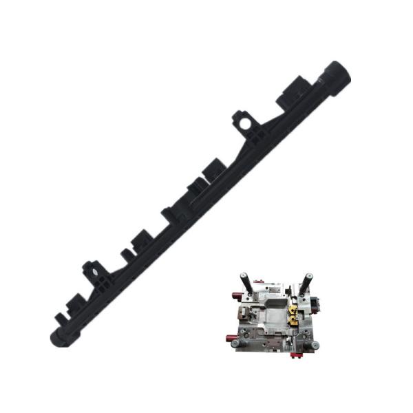 Custom Plastic Molding Black Bracket Made By ABS PC PA6 PA66