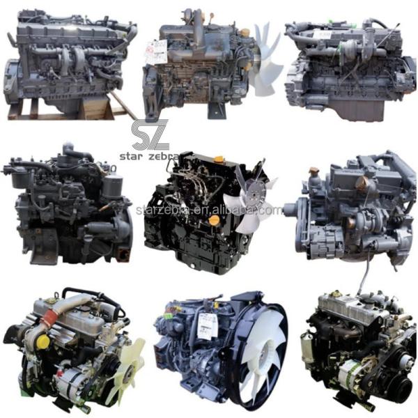 V2403 V3307 V3300 V3600 V2203 V3800 D722 Used Complete Excavator Diesel Engine For Kubota for Road Construction Machinery