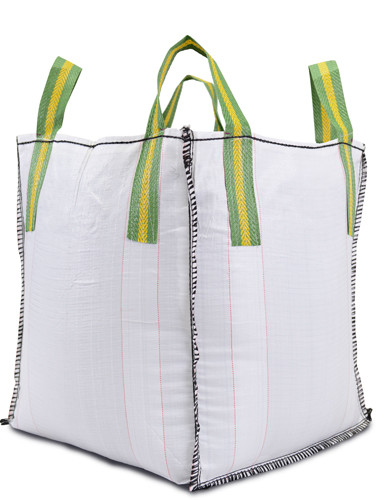 Open Top Flat Bottom Woven Polypropylene Bags 100kg - 2000kgs Loading Weight