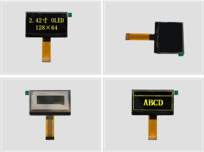 2.42 Inch OLED Display Module Monochrome OLED DOT Matrix Display With All Viewing Angle
