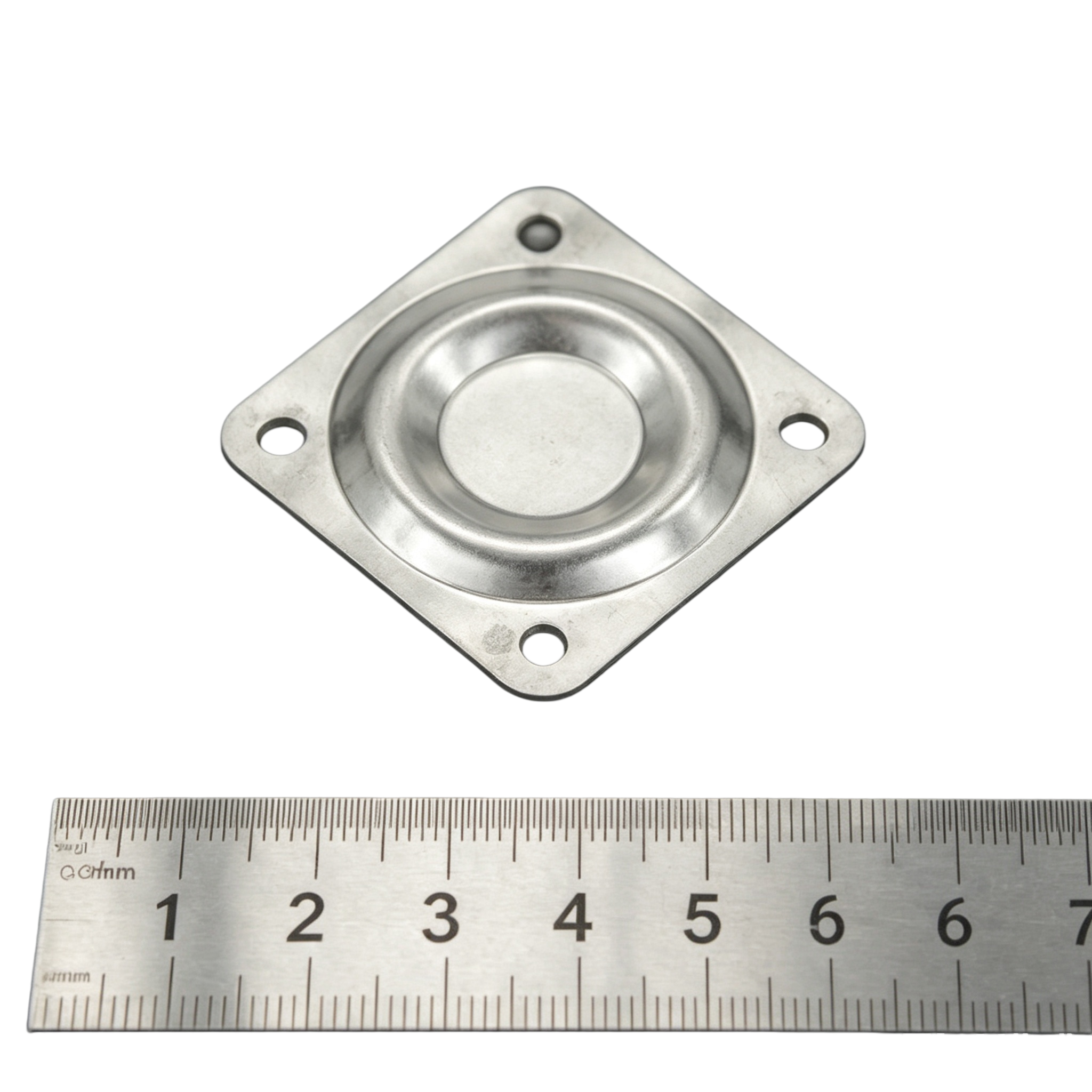 Precision Progressive Stamped Stainless Steel SUS304 Diaphragm Retaining Cover with Custom OEM Design