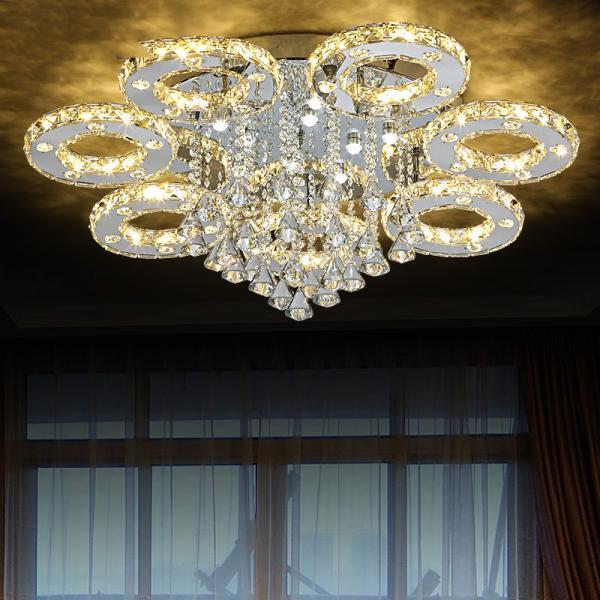 Unusual Crystal ceiling lights Fixtures for Indoor home Lamp Decoration (WH-CA-16)