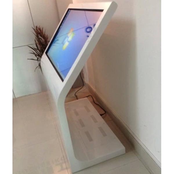 55 Inch Supermarket Interactive Infrared Touch Screen Information Kiosk All In One PC i5 CPU
