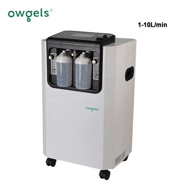 SGS Low Noise 96% High Purity High Flow 10 Liter O2 Concentrator Portable