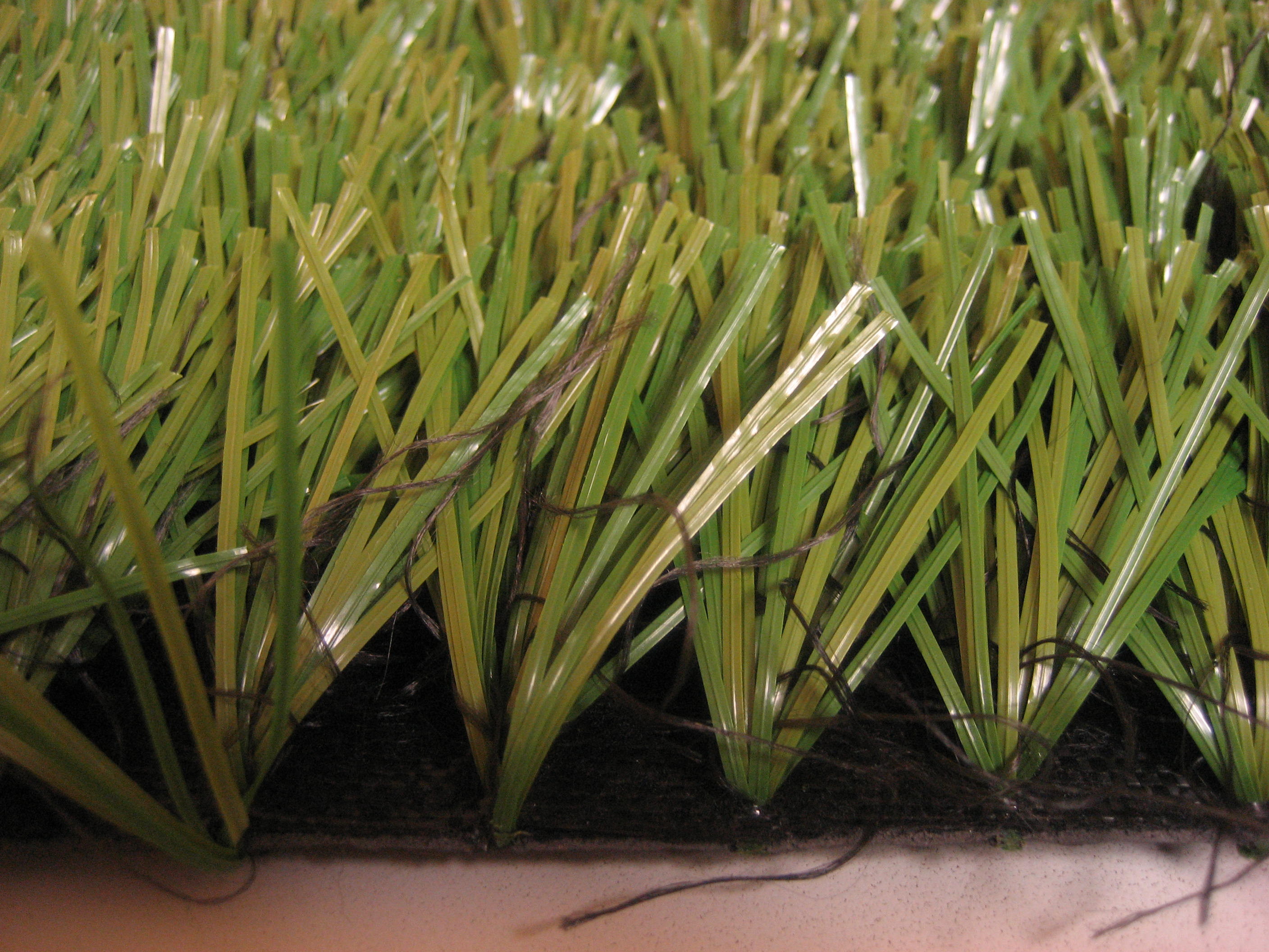 UV Resistance Football Artificial Grass 40mm , Synthetic Grass For Soccer Fields