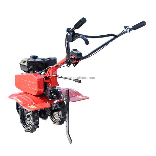 Leather Drive Belt Transmission Mode Gasoline Cultivators for Agricultural Farming