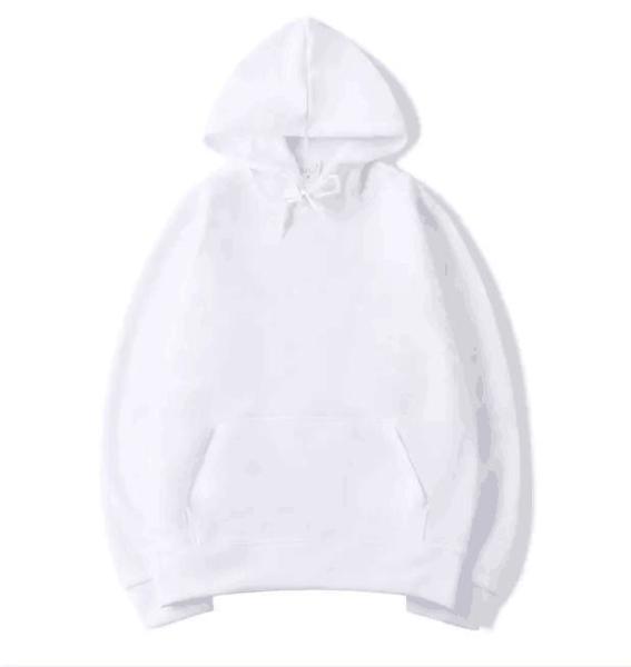                  Men Women 100% Polyester Sublimation Blank Hoodies             