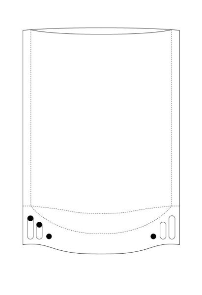 CPP Customised White Mylar Bag Biodegradable Stand Up Pouch With Window