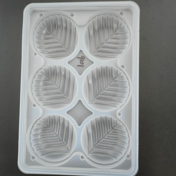 オーダーメイド 丸型 高透明 葉形 円形 PP モチ トレイ 凍結ドンプリング ドーナツ プラスチック ブリスターパッケージ