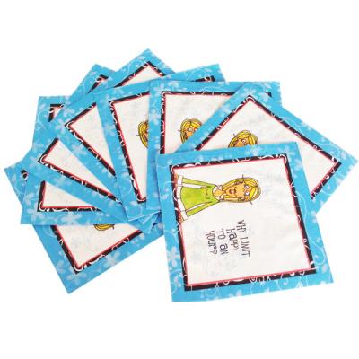 colored paper napkins for dinner with normal packaging price