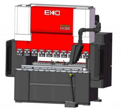 3 en 1 machine de plieuse de presse de pliage de tôle de commande numérique par ordinateur 40t/2200