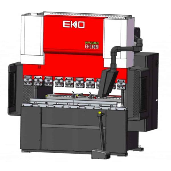 Hot sale EKO Hybrid Press Brake 8 axis Automatic Bending Machine CNC Sheet Metal Processing EHM6020