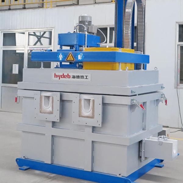 In Line Rotary Degassing Equipment Aluminium Purification Box Type