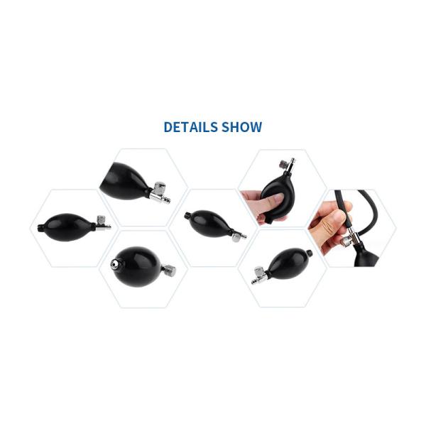 Flexible Hand Squeeze Air Pump Medical Hand Pump Lightweight 82mm Length