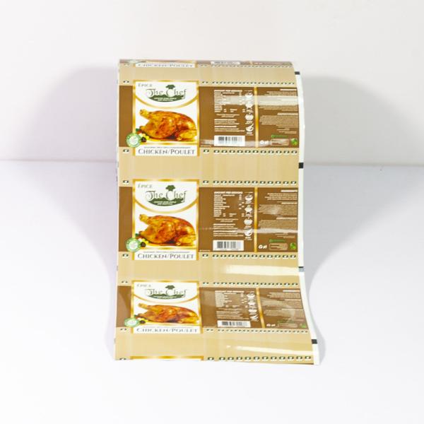 Composite Aluminum Foil Roll Automatic Packaging Machine Roll Film Plastic Film For Cookie Snacks Food