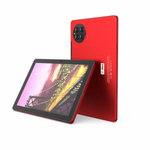 C idée Tablettes Android Rouge 10 pouces Doubles caméras 512 Go Grand stockage
