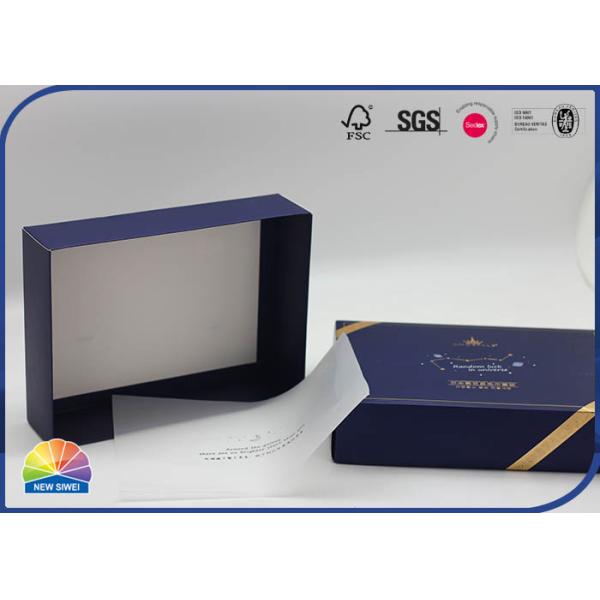 Подгонянное слоение Matt подарочной коробки CMYK горячее штемпелюя бумажное для одежды полотенца