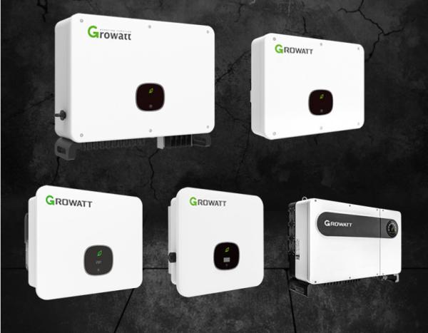 New Arrival Wholesale Price On-Grid Solar Inverter Price Solar Hybrid Inverter 48V Growatt Growatt 110Kw Hybrid Solar Inverter