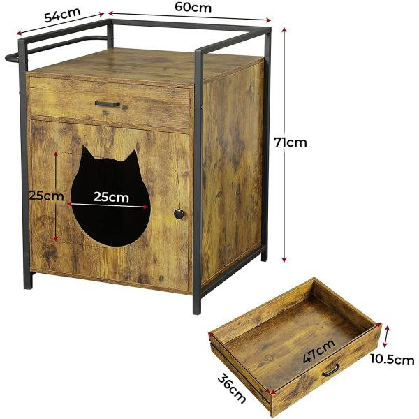 BSCI Multifunctional Cat Litter Hidden Furniture