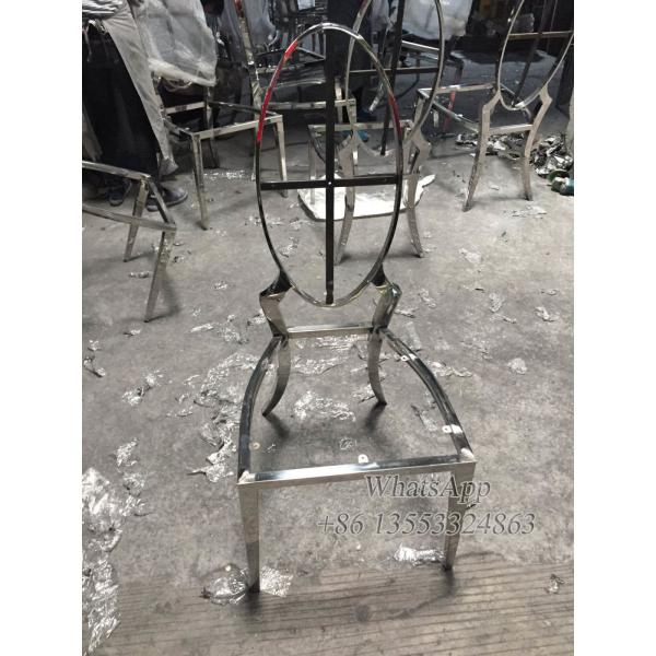 Black Velvet French Dining Chair With Chrome Stainless Steel Material (YS-3)