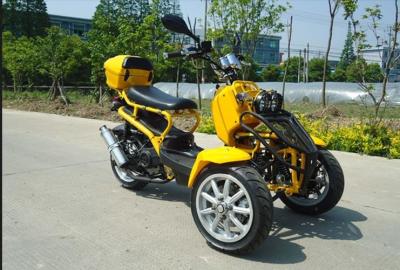 Tipo horizontal tri curso do trotinette 4 de Trike da roda da motocicleta 50cc 3 da roda