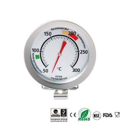 O NSF de aço inoxidável do calor de Oven Thermometer Food Meat High do grande seletor aprovou