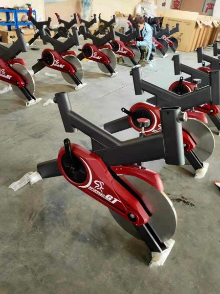 Steel Commercial Body Building Spin Cycle Bike Indoor Exercise Fit Bike