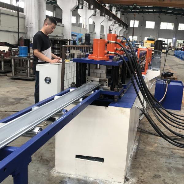обрабатывать на токарном станке двери шторки стальной пластины 115mm автоматический гальванизированный формировать машину