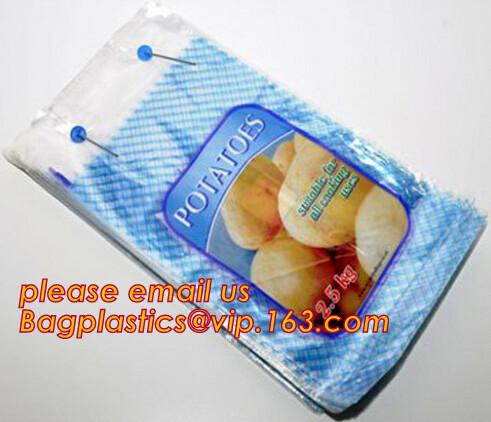 O pão do gelo levanta-se sacos do malote, sacos polis do wicket do produto comestível impressos