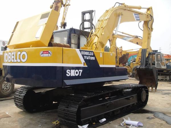 Japan Used Excavator Kobelco Sk07 Construction Machinery Excavator