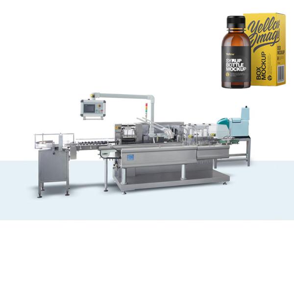 ZH-100 автоматическая Cartoning машина запись на ленту коробки машины 210mm автоматическая