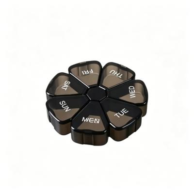 BPA-Free 7-Slot Petal Pill Box Medical Promotional Gift
