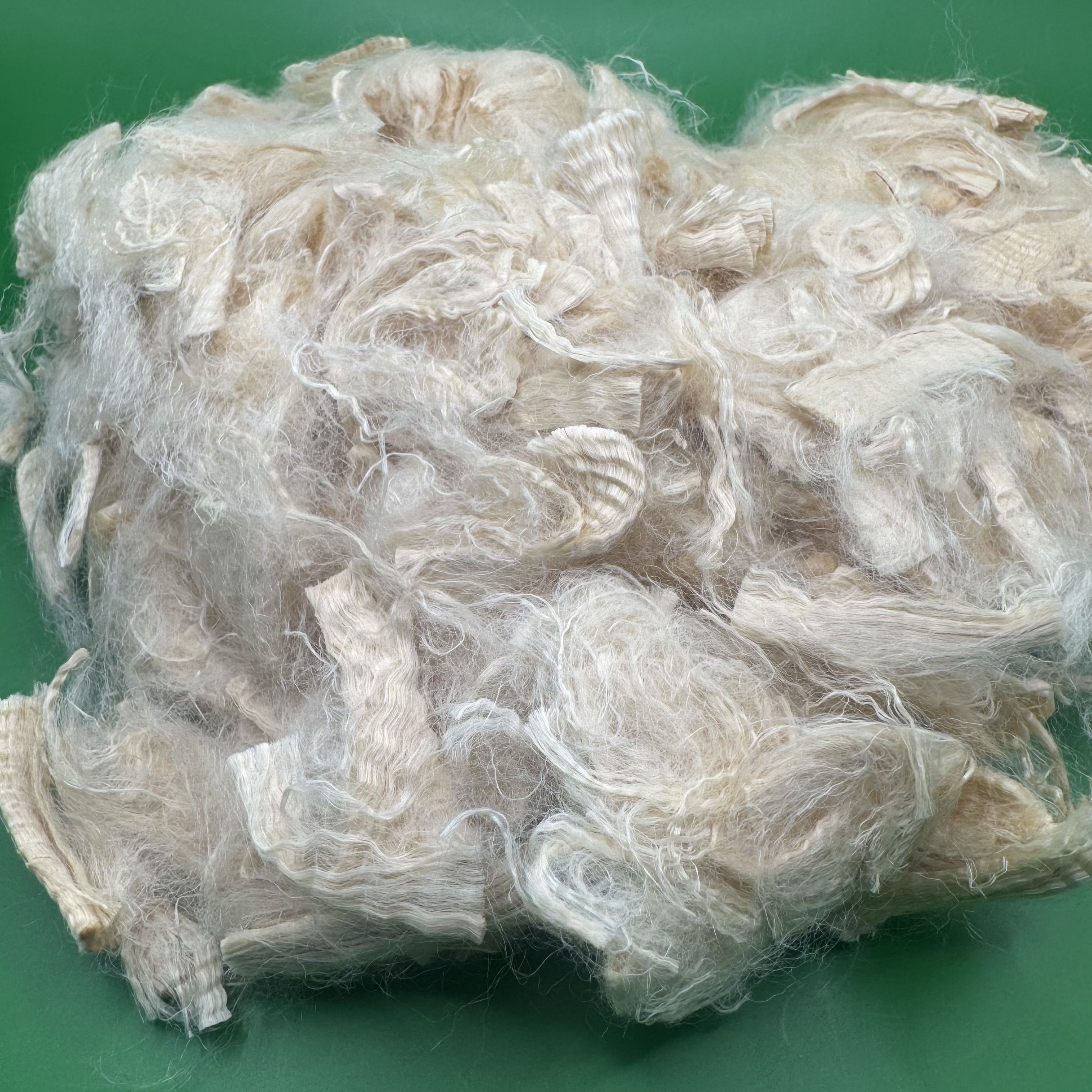 Light Yellow Solid Soybean Staple Fiber 1.5D 25mm Eco-Friendly Soybean Fiber for Yarn Spinning Custom Specifications