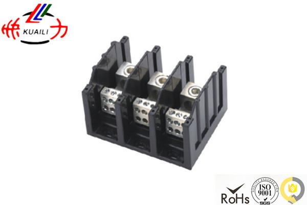 Pcb Enclosed Power Distribution Terminal Block Heavy - Current Three Inlet