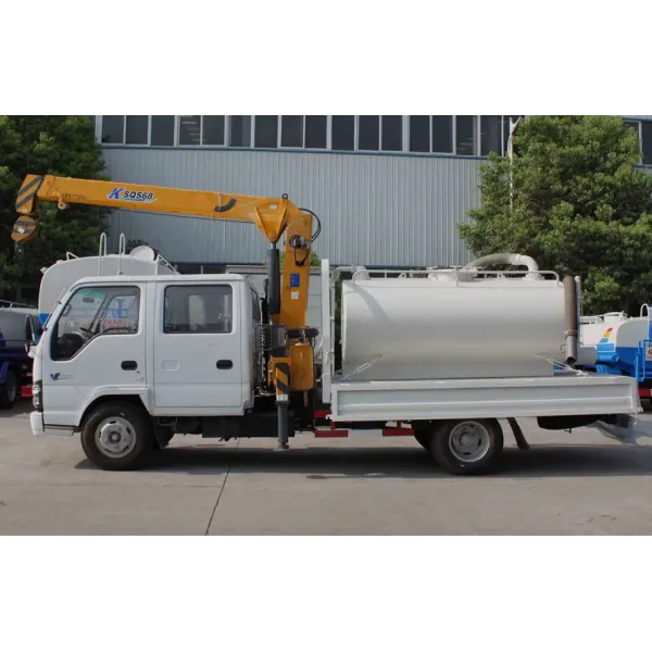 2ton 3tons Jmc/JAC Construction Equipment Straight Boom Crane Truck