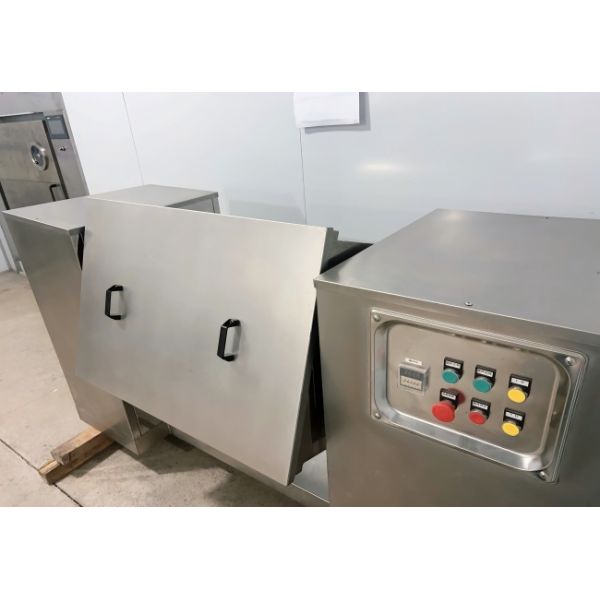 Horizontal Single Paddle Mixer 18 - 24rpm Planetary Mixer In Pharmaceutical Engineering