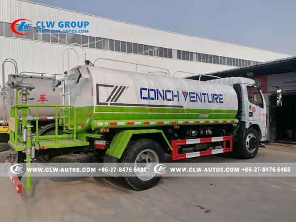 sapador-bombeiro Truck de Dongfeng Furuicar 4x2 do tanque de água 5000L