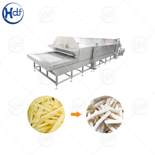potato chip and french fries quick frozen production line