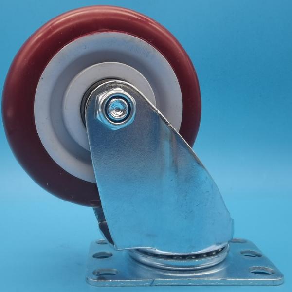 Chemical Resistance Medium Duty Casters Pp Polypropylene Wheels Castors Singel Wheels 2.5lockable rigid Swivel Laboratory Equipment