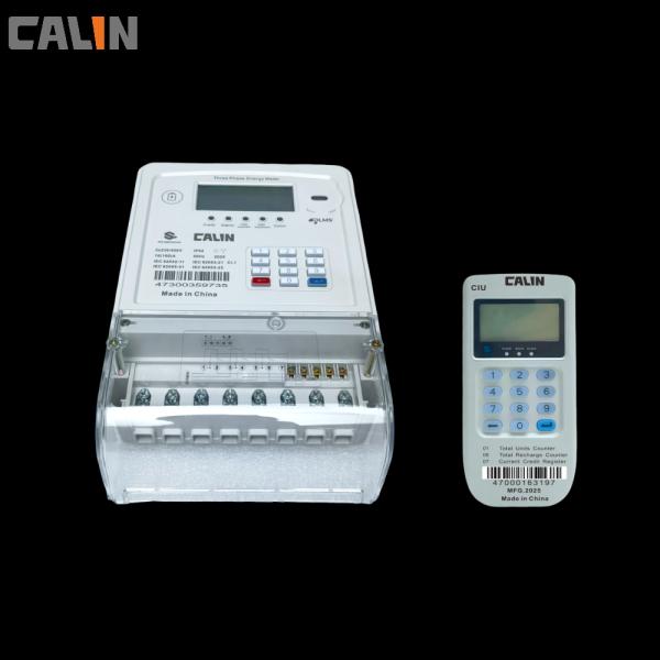 Cuatro cuadrantes Smart Prepayment Meter Valores instantáneos Medidor de energía industrial