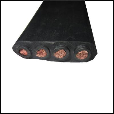 Câble plat de grue de PVC