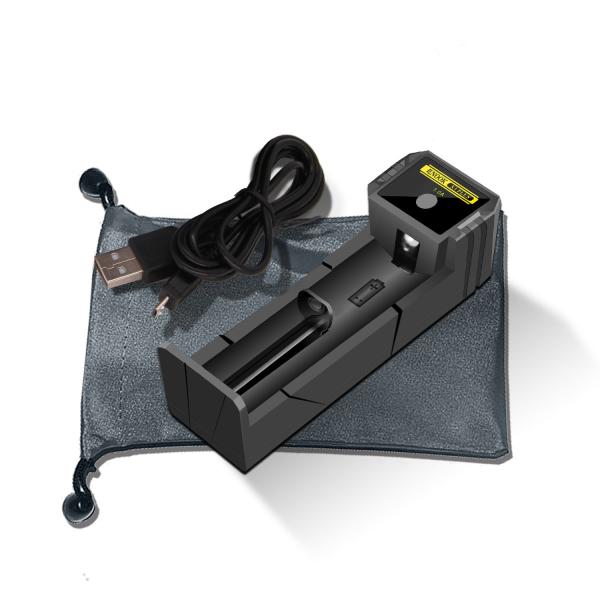 Carregador de bateria de iões de lítio de plástico DC Plug Com US EU UK Plug