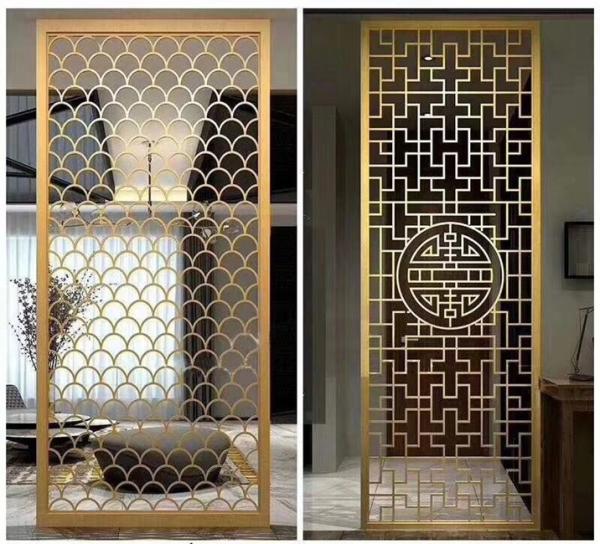 Customized Indoor Stainless Steel Partition Wall For Public Space