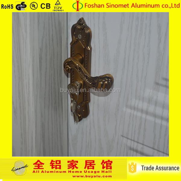 Interior Aluminum Room Door  Folding Open Style Sustainable Safe