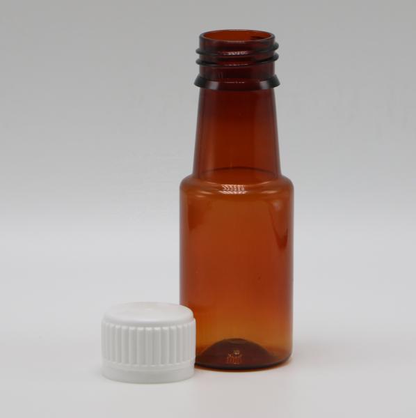 70ml PET Amber Maple Cough Syrup Oral Liquid Bottle Container for Liquid Medicine