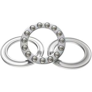 51101 Butée à billes de poussée Charge axiale pour auto / instruments de précision