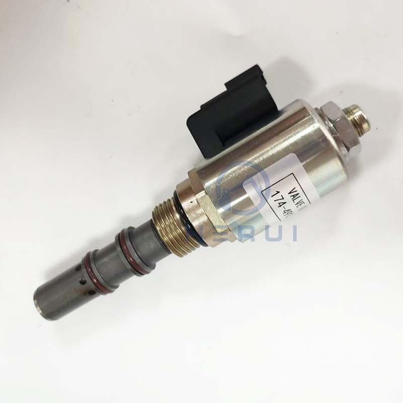 High Quality 24V 174-4913 1744913 Solenoid Valve  for 966G 972G 980G Loader Tractor 521B 522B