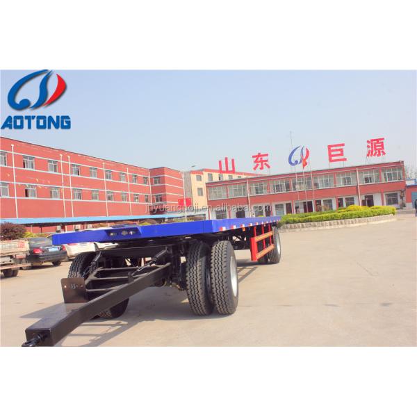 Система торможения двойной воздушной камеры полный прицеп для сельскохозяйственного трактора 20-40 тонн плоский прицеп