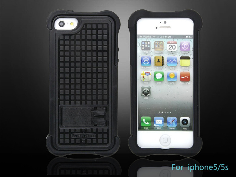 Iphone5/5S PC ,silicon 2in1 design case