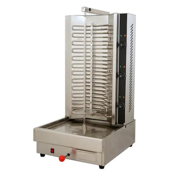 Vente à chaud Machine de kebab électrique Conçue machine de restauration de haute qualité Cuisine alimentaire occidentale Machine de kebab